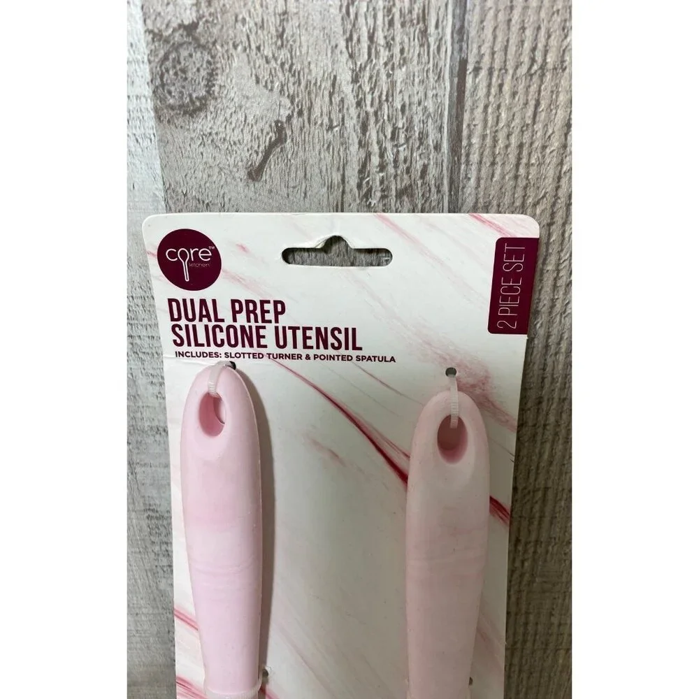 Core Utensils Spatula & Turner 2 Pink and white‎ Silcone